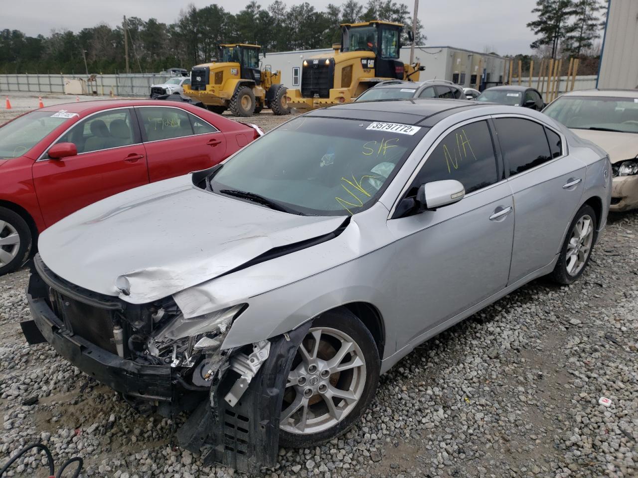 Photo 2 from auction – 2014 NISSAN MAXIMA S with VIN 1N4AA5AP1EC479471