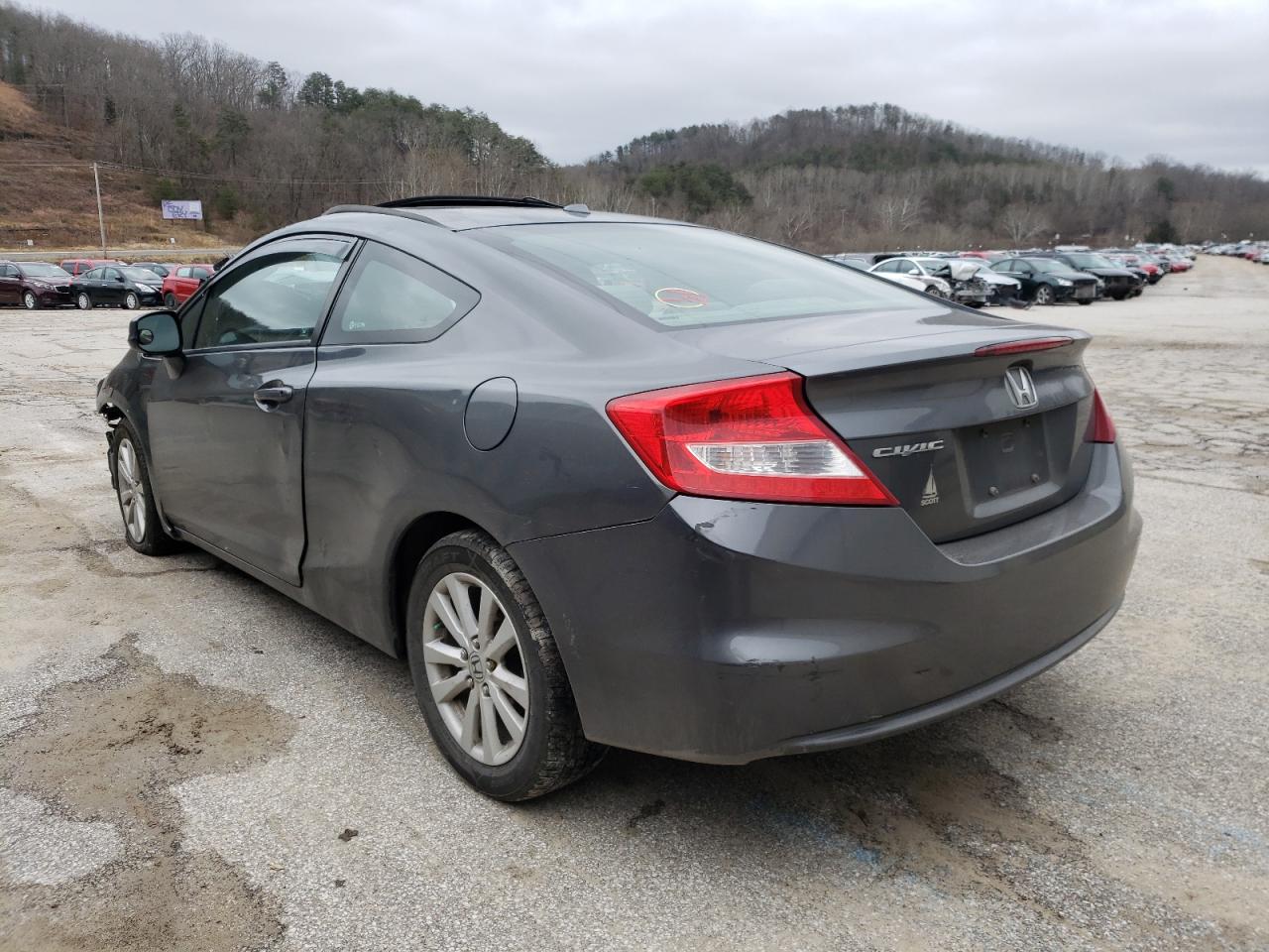 Photo 3 from auction – 2012 HONDA CIVIC EXL with VIN 2HGFG3B91CH519742