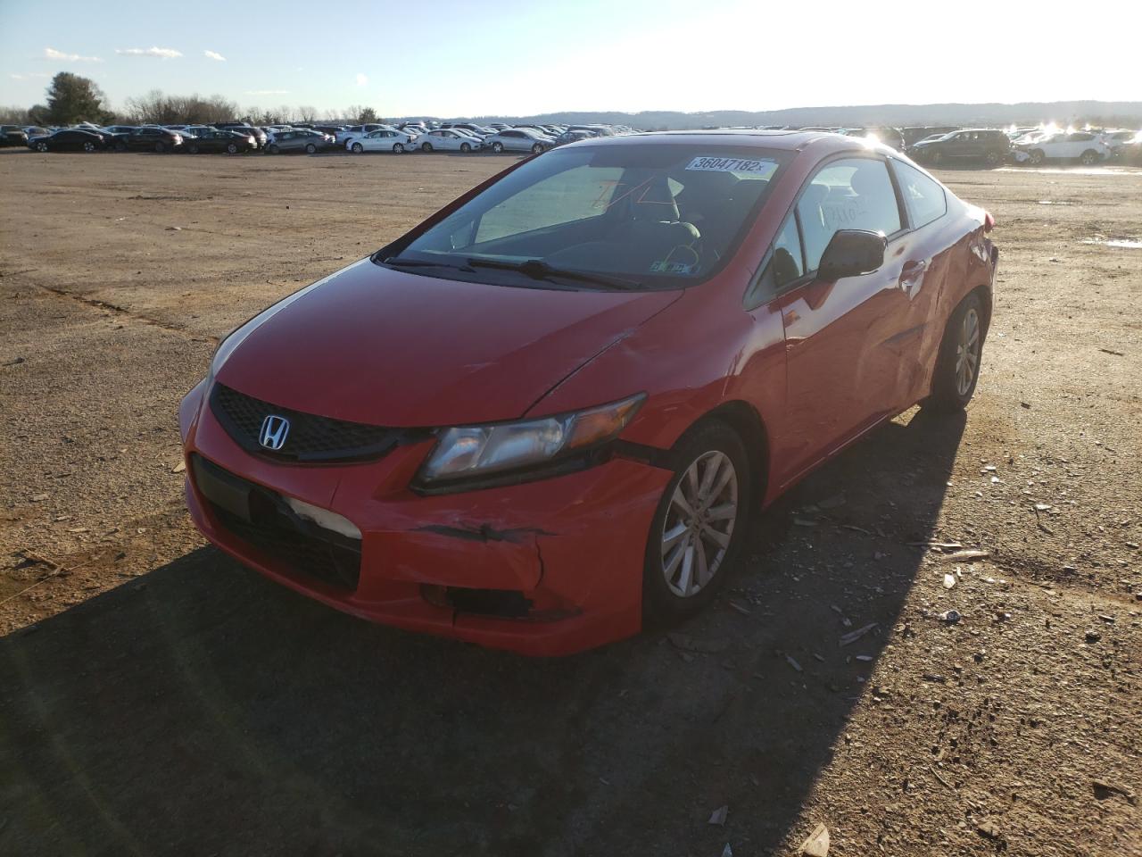 Photo 2 from auction – 2012 HONDA CIVIC EX with VIN 2HGFG3A87CH527918