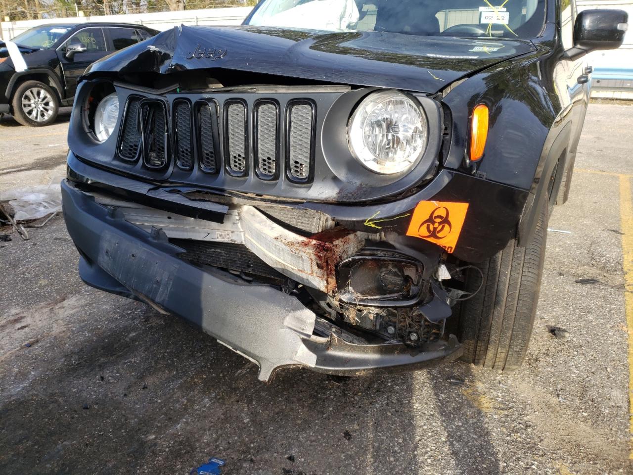 Photo 9 from auction – 2016 JEEP RENEGADE L with VIN ZACCJBBT4GPD97407
