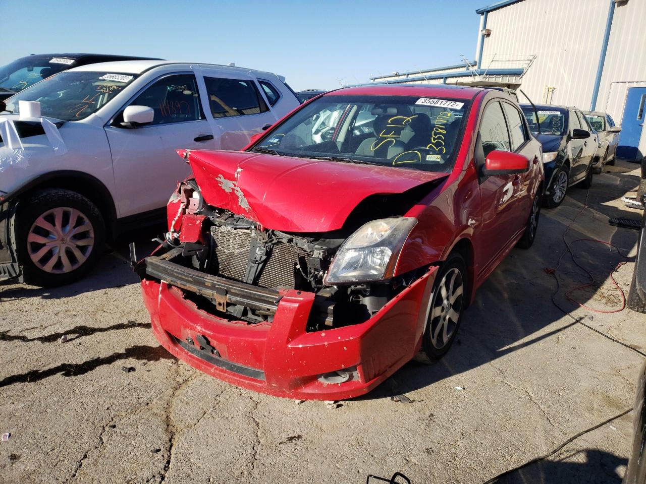 Photo 2 from auction – 2012 NISSAN SENTRA 2.0 with VIN 3N1AB6AP7CL634073