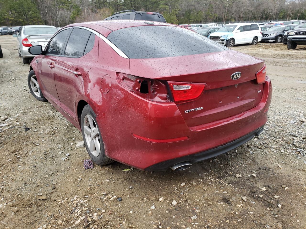 Photo 3 from auction – 2014 KIA OPTIMA LX with VIN 5XXGM4A7XEG349047