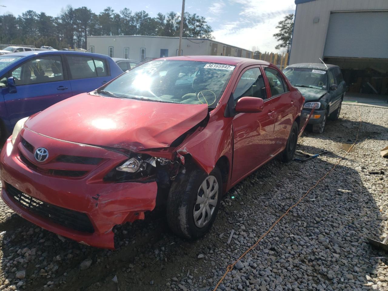 Photo 2 from auction – 2013 TOYOTA COROLLA BA with VIN 5YFBU4EE6DP216018