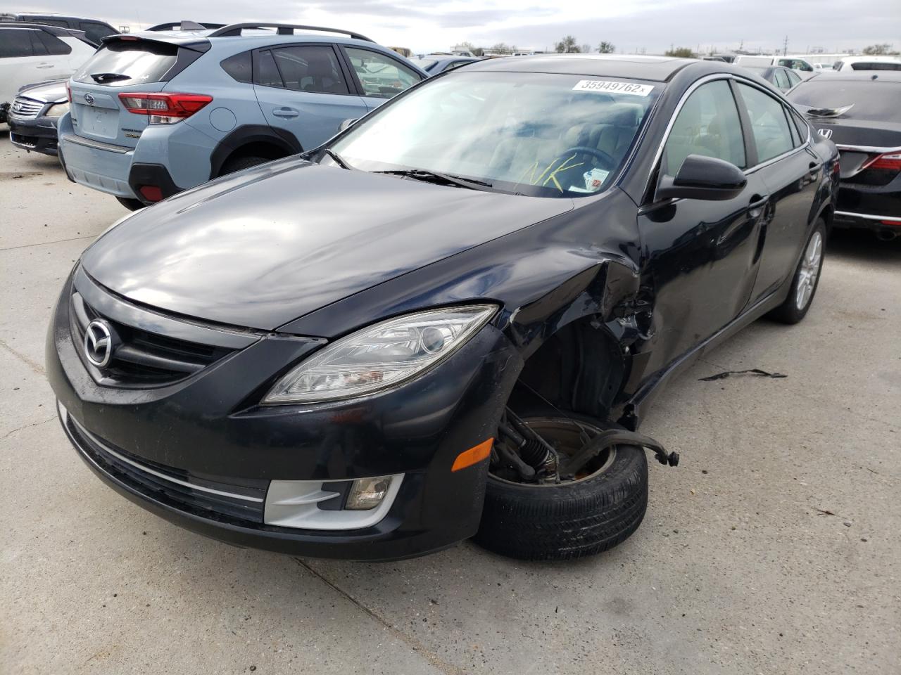 Photo 2 from auction – 2010 MAZDA 6 I with VIN 1YVHZ8CH5A5M49164