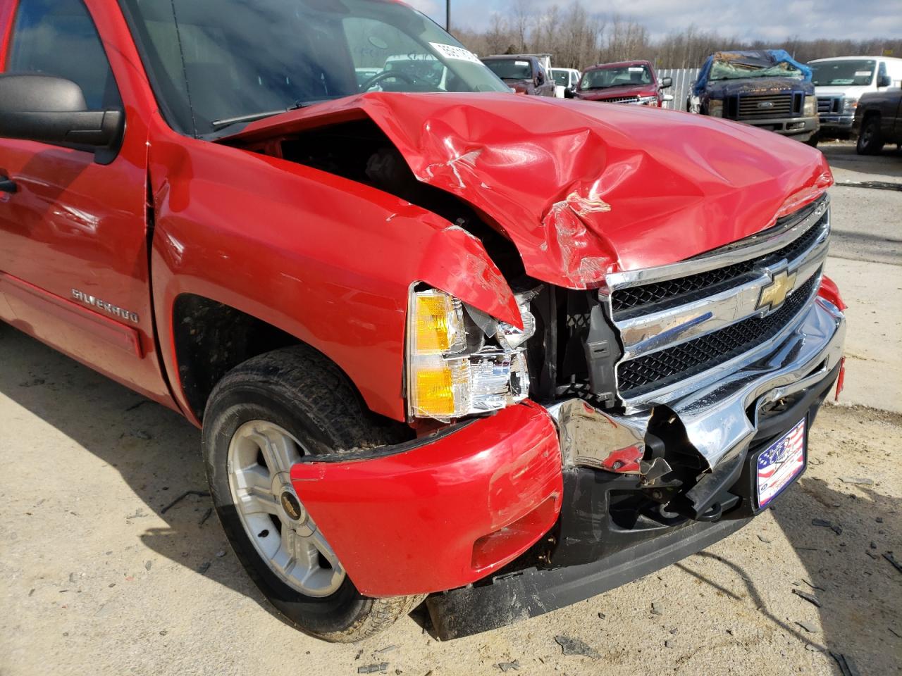 Photo 9 from auction – 2011 CHEVROLET SILVERADO with VIN 1GCRKSE30BZ173144