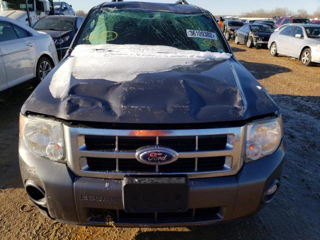 Photo 9 from auction – 2012 FORD ESCAPE XLT with VIN 1FMCU0DG2CKA29285