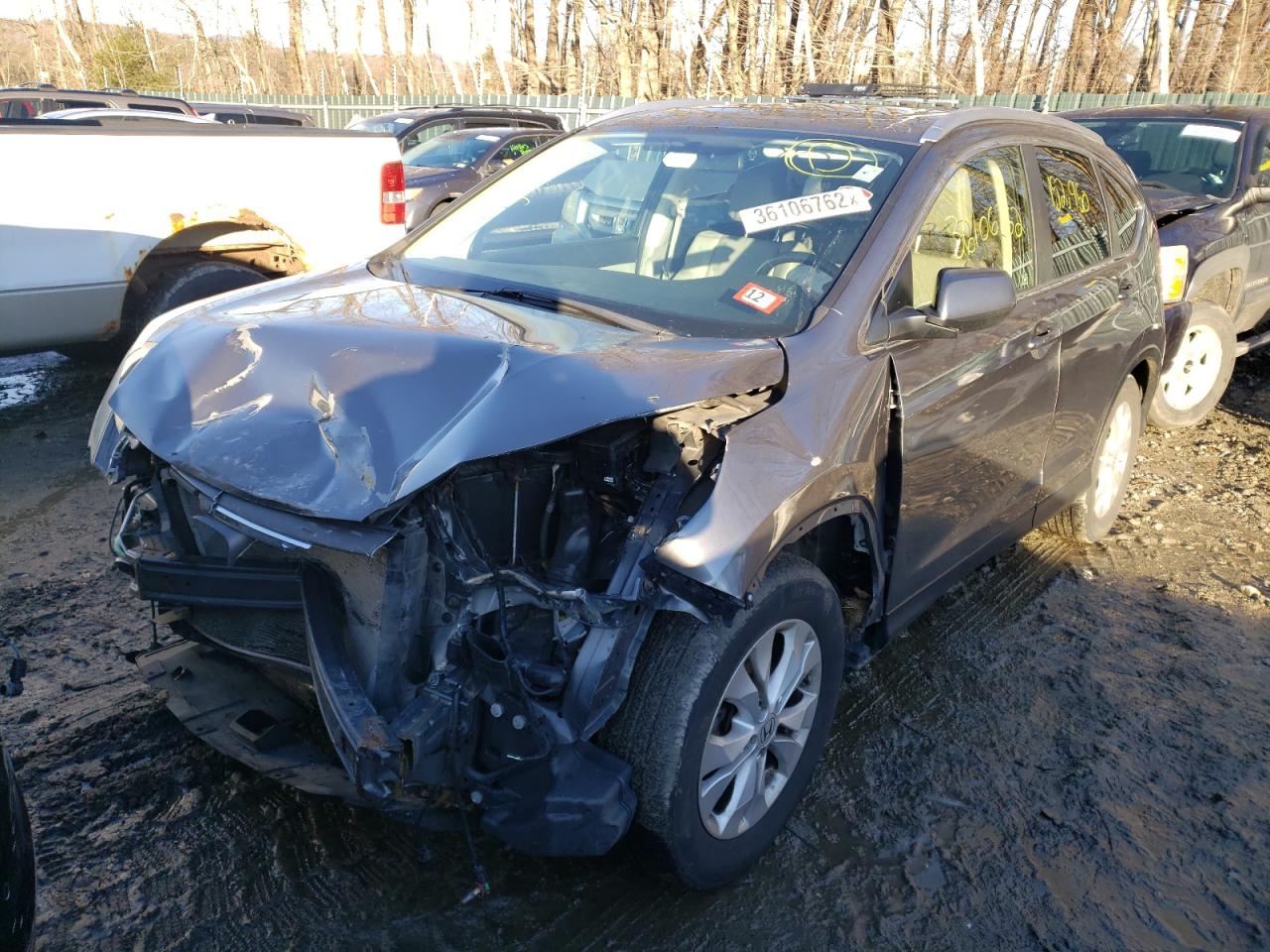 Photo 2 from auction – 2012 HONDA CR-V EXL with VIN JHLRM4H79CC009208