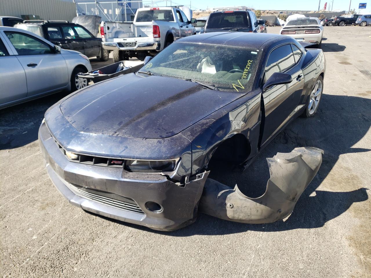 Photo 2 from auction – 2015 CHEVROLET CAMARO LT with VIN 2G1FD1E33F9228735