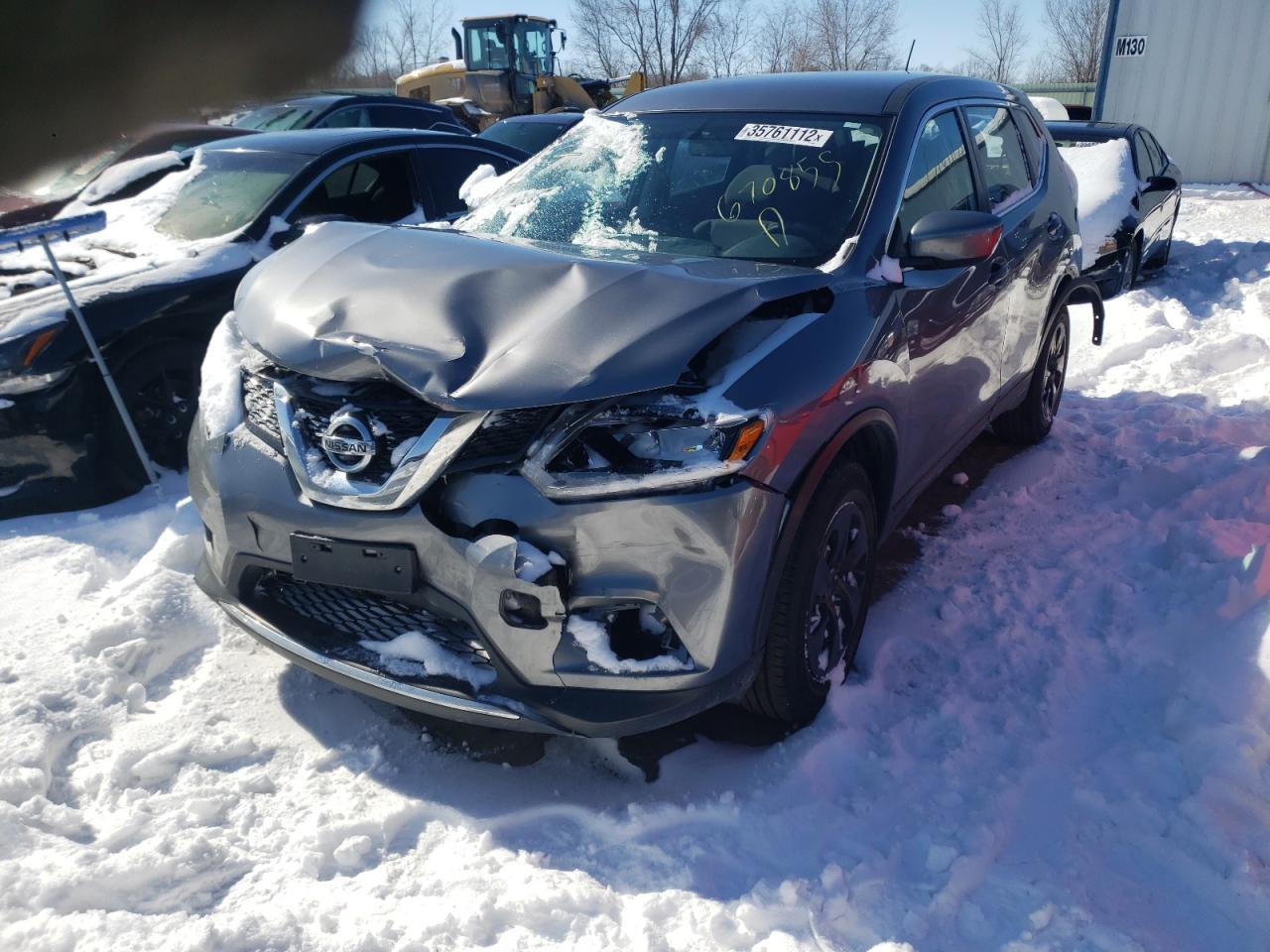 Photo 2 from auction – 2016 NISSAN ROGUE S with VIN KNMAT2MV9GP670855