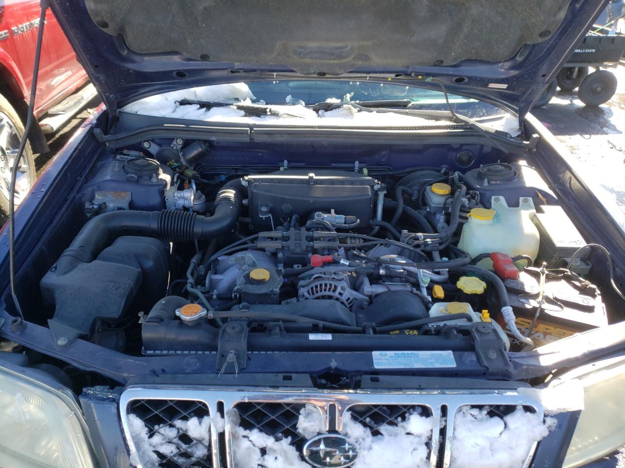 Photo 7 from auction – 2002 SUBARU FORESTER L with VIN JF1SF63592H711675