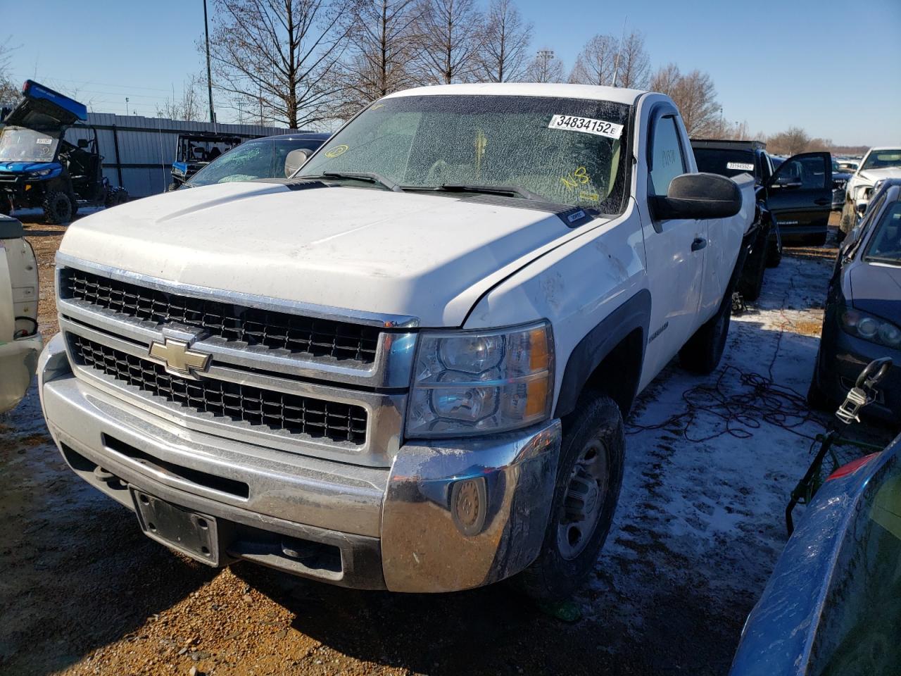 Photo 2 from auction – 2007 CHEVROLET SILVERADO with VIN 1GCHC24KX7E564348