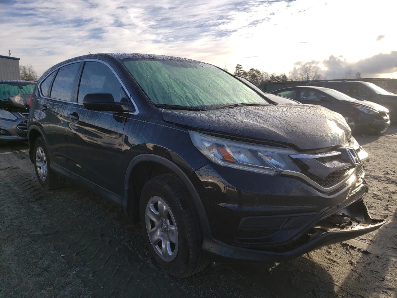 HONDA CR-V LX 2016 with VIN 2HKRM3H34GH506200 - Photo from auction