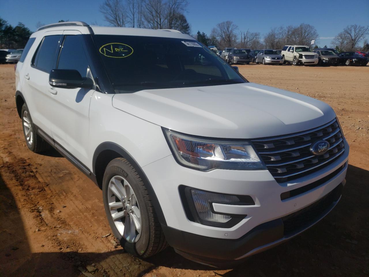 FORD EXPLORER X 2016 with VIN 1FM5K7DH6GGC32334 - Photo from auction