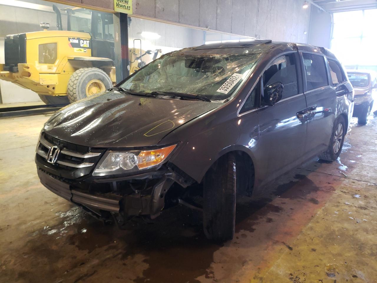 Photo 2 from auction – 2014 HONDA ODYSSEY EX with VIN 5FNRL5H64EB091254