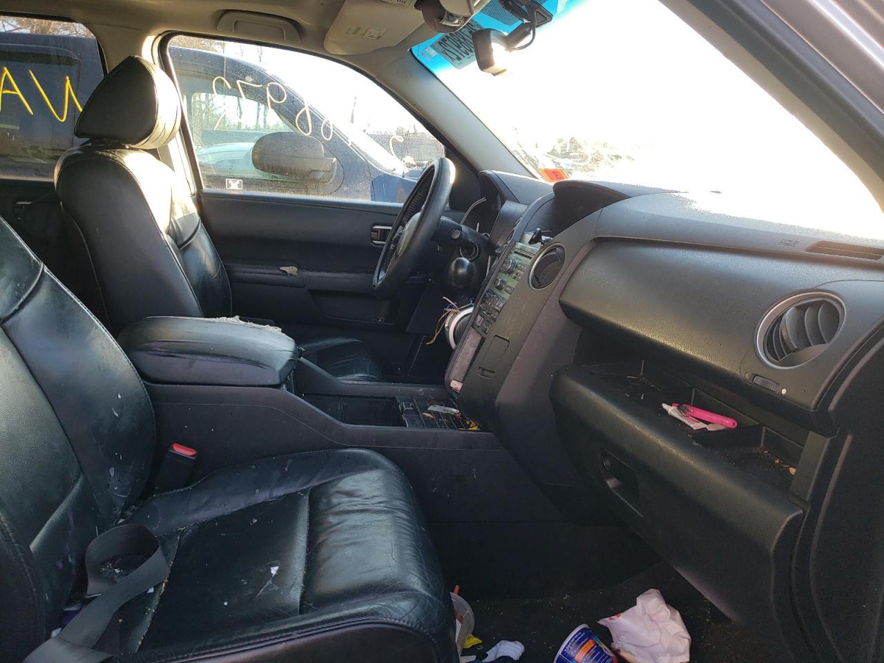 Photo 5 from auction – 2011 HONDA PILOT EXL with VIN 5FNYF4H58BB053364