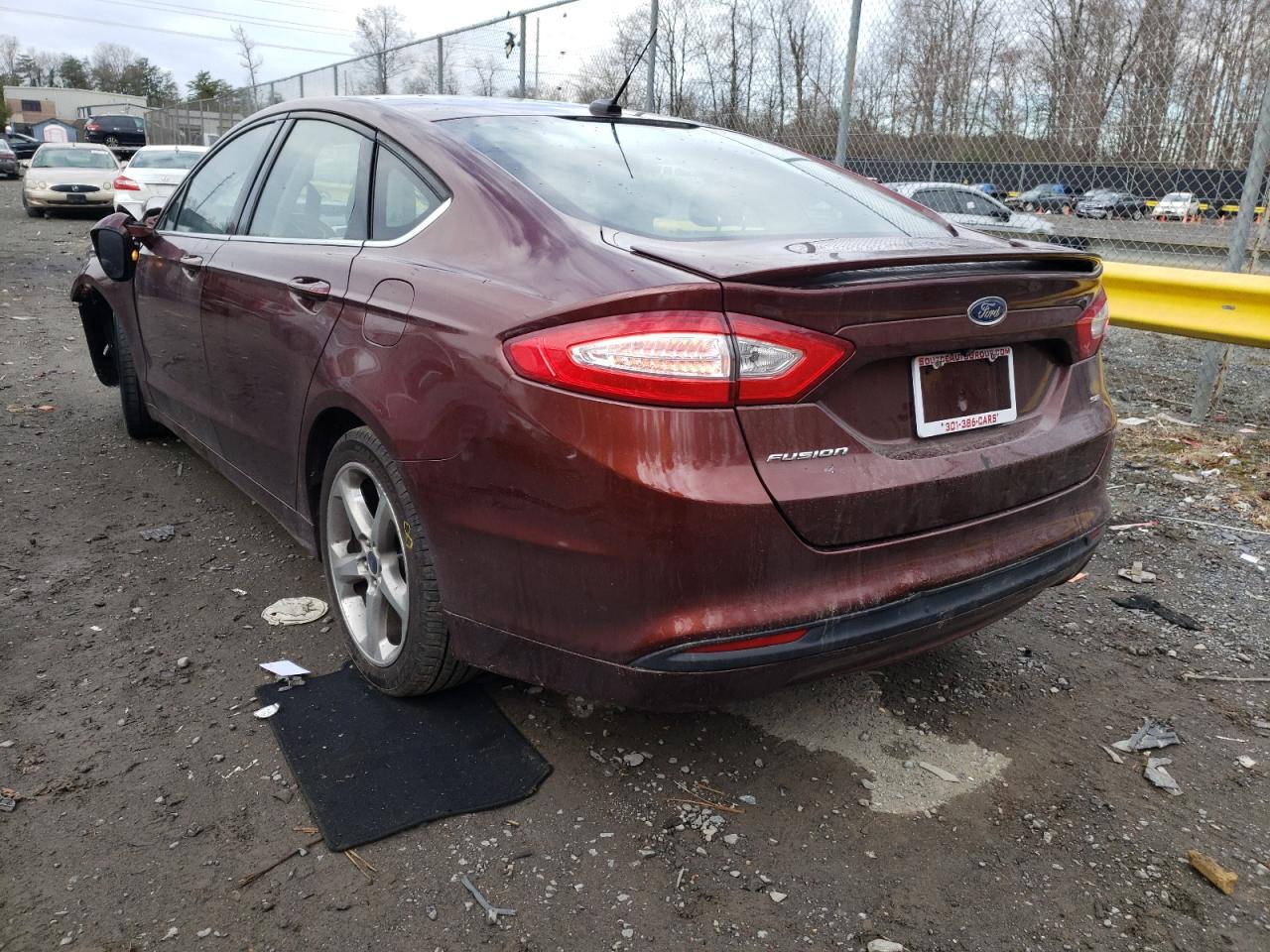 Photo 13 from auction – 2015 FORD FUSION SE with VIN 3FA6P0H78FR135166