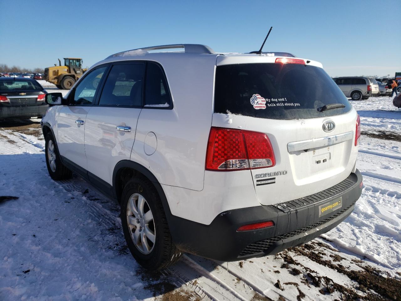 Photo 3 from auction – 2013 KIA SORENTO LX with VIN 5XYKT4A63DG408664