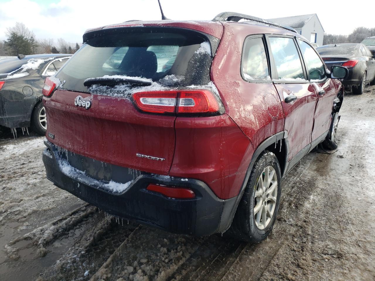 Photo 4 from auction – 2015 JEEP CHEROKEE S with VIN 1C4PJLAB8FW761586