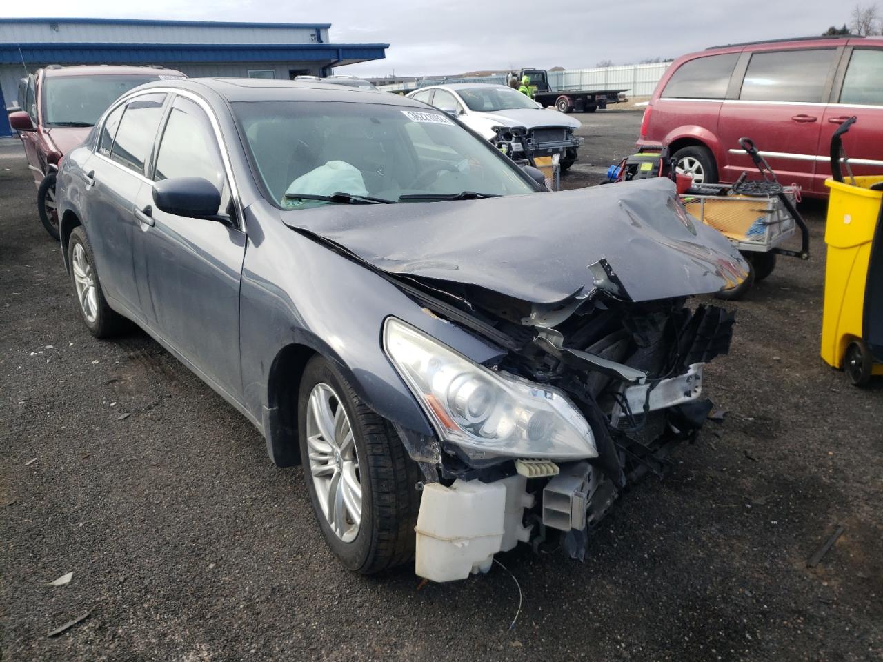 INFINITI G37 2013 with VIN JN1CV6AR3DM751383 - Photo from auction