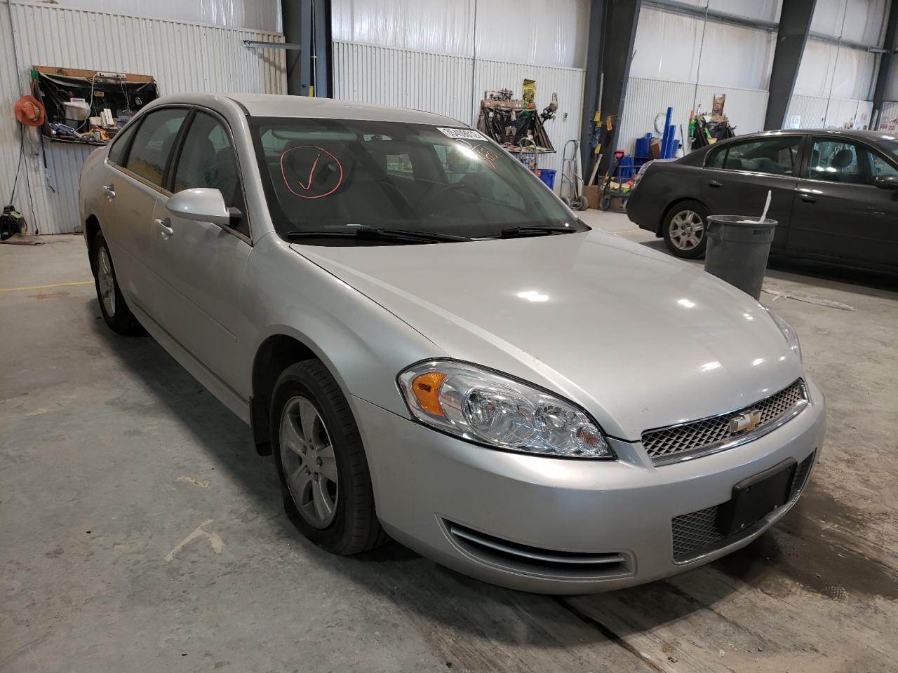 CHEVROLET IMPALA LS 2013 with VIN 2G1WF5E38D1133651 - Photo from auction