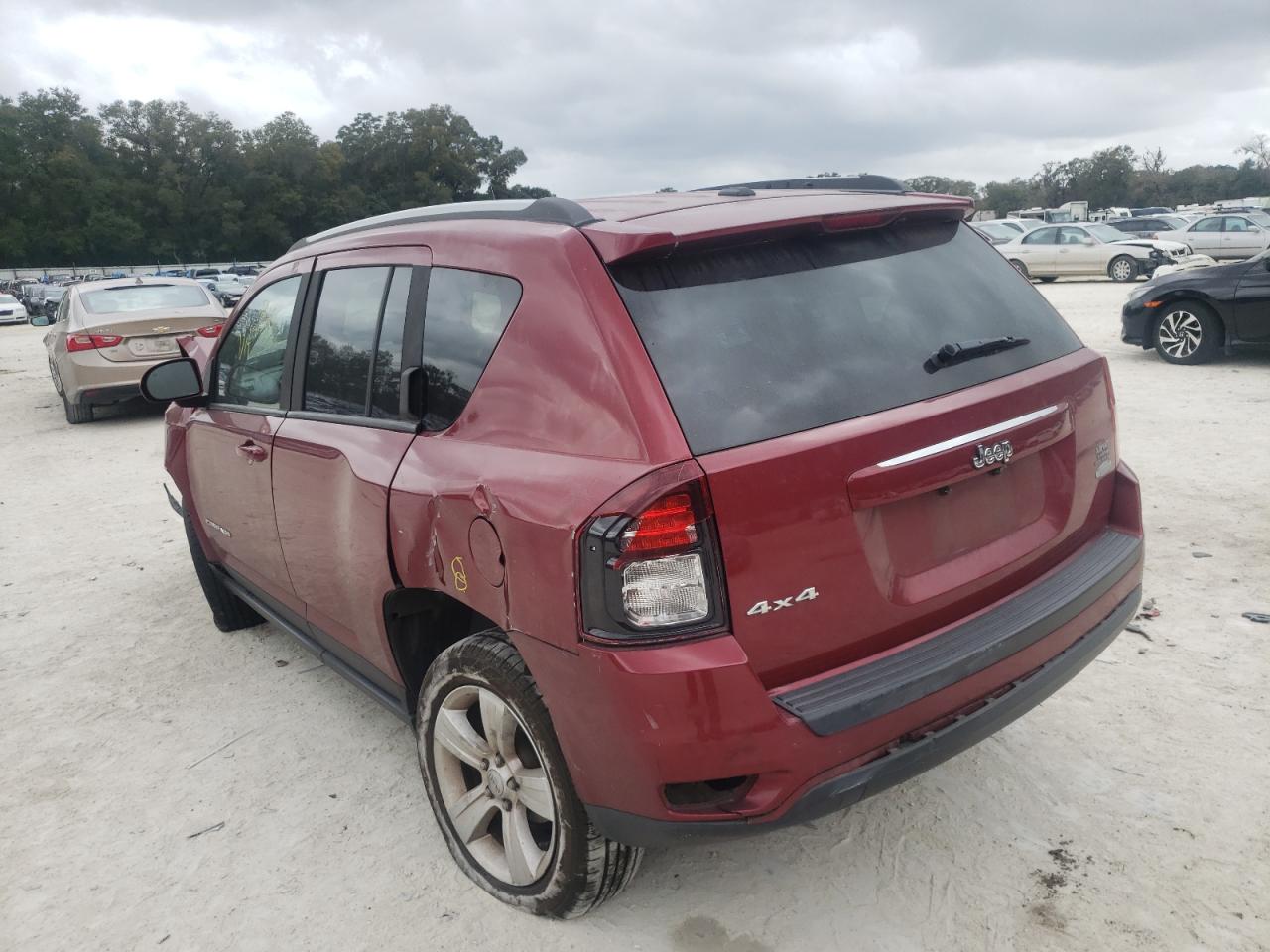 Photo 3 from auction – 2016 JEEP COMPASS LA with VIN 1C4NJDEB6GD626613