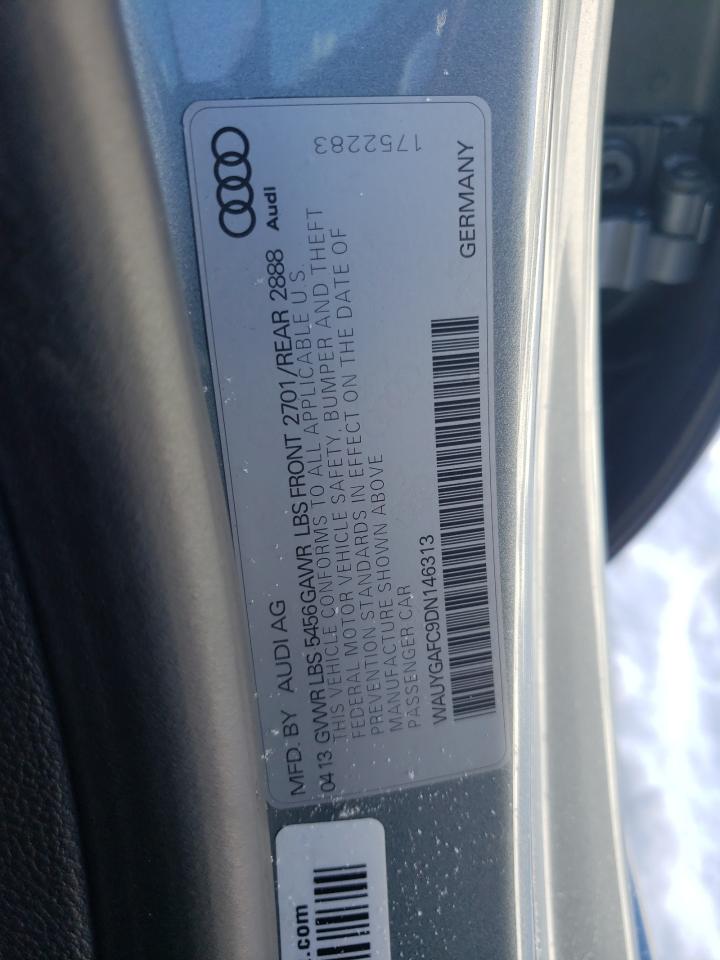 Photo 10 from auction – 2013 AUDI A7 PREMIUM with VIN WAUYGAFC9DN146313