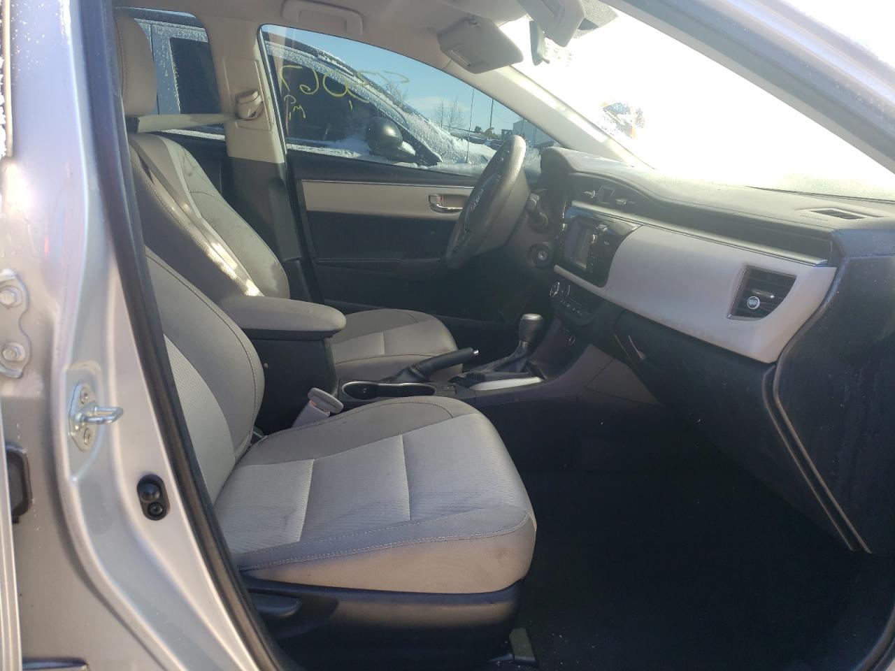 Photo 5 from auction – 2014 TOYOTA COROLLA L with VIN 2T1BURHE9EC115310