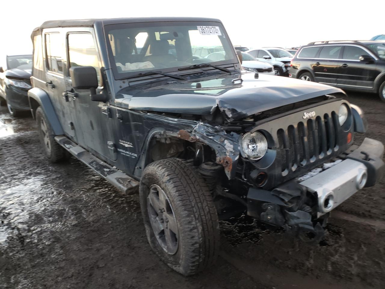 JEEP WRANGLER 2008 with VIN 1J4GA59148L590261 - Photo from auction