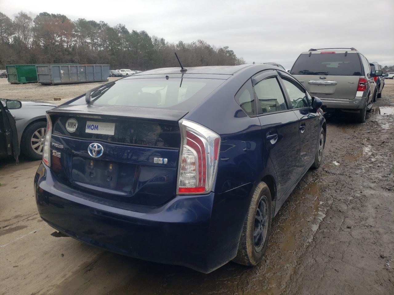 Photo 4 from auction – 2012 TOYOTA PRIUS with VIN JTDKN3DU7C0334121