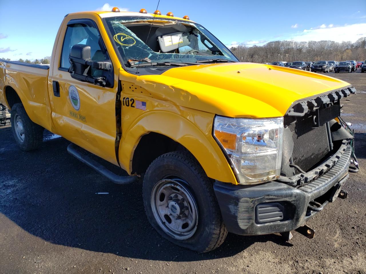 Photo 9 from auction – 2015 FORD F350 SUPER with VIN 1FTRF3B66FEB97972