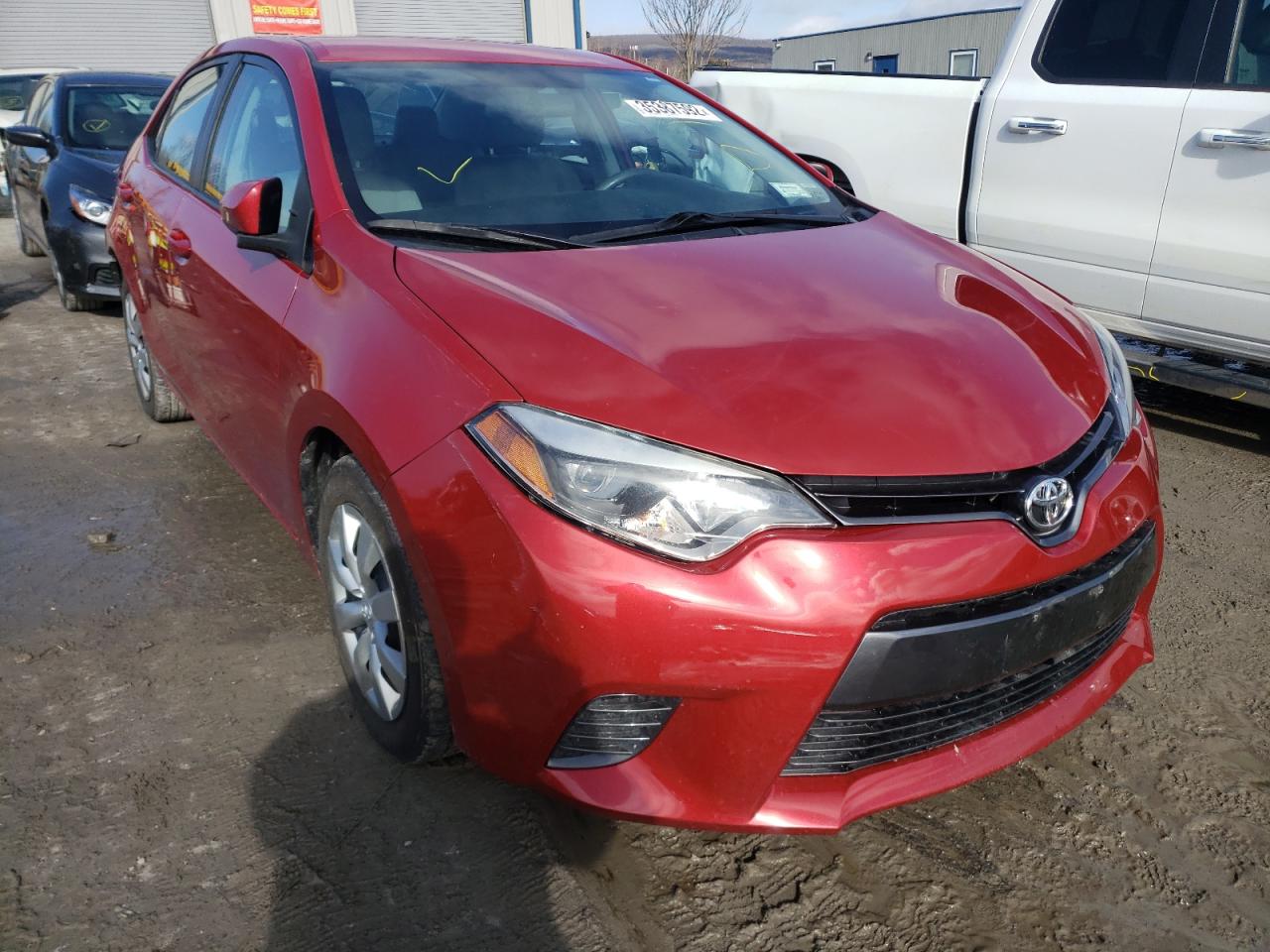TOYOTA COROLLA L 2016 with VIN 2T1BURHE3GC662642 - Photo from auction