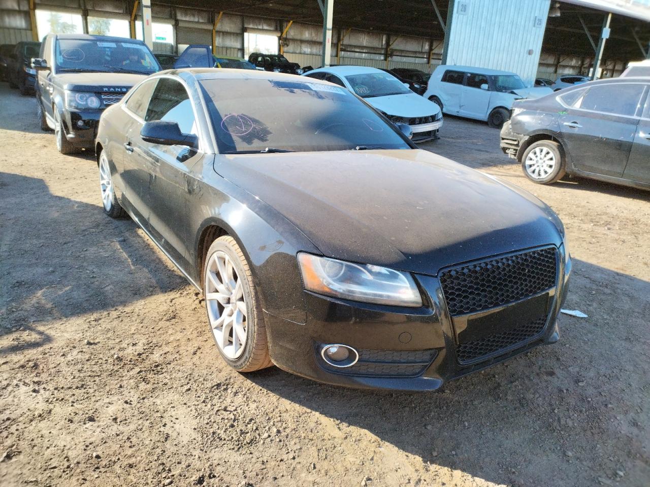 AUDI A5 PREMIUM 2010 with VIN WAULFAFR7AA053276 - Photo from auction