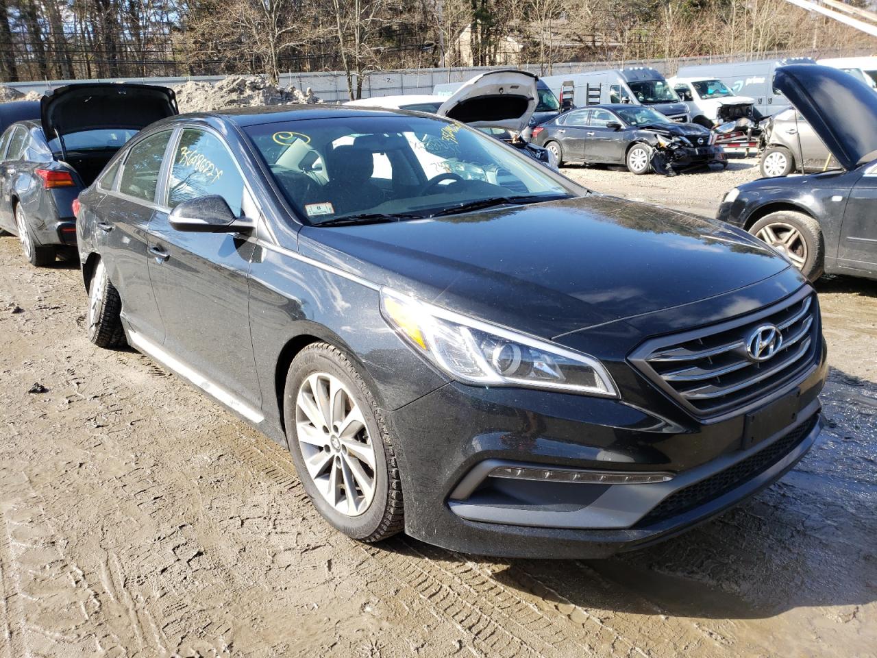 Photo 1 from auction – 2016 HYUNDAI SONATA SPO with VIN 5NPE34AF7GH327032
