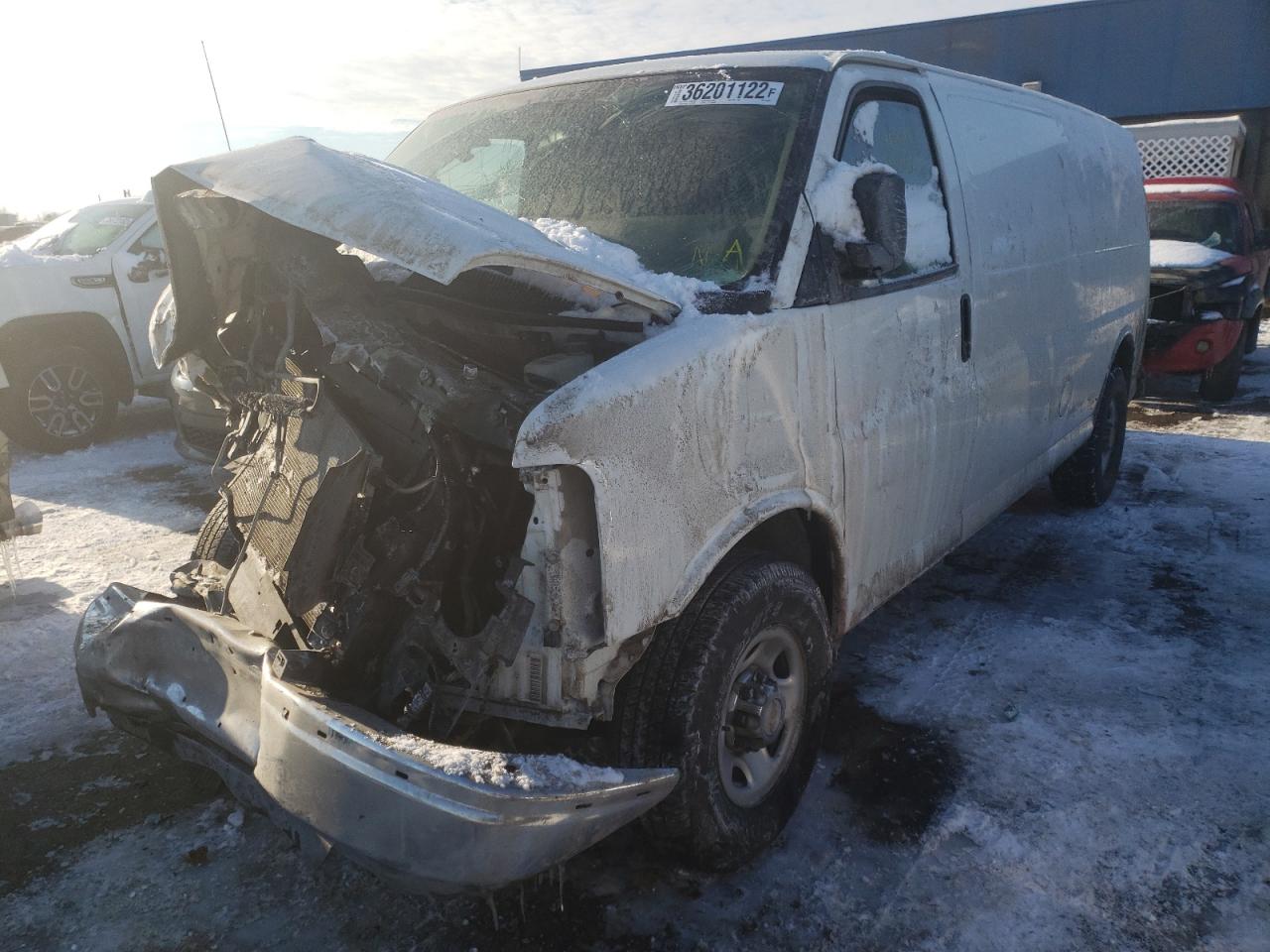 Photo 2 from auction – 2016 CHEVROLET EXPRESS G2 with VIN 1GCWGBFG9G1332819