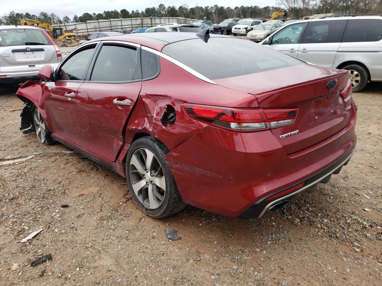 Photo 3 from auction – 2018 KIA OPTIMA SX with VIN 5XXGW4L20JG240344
