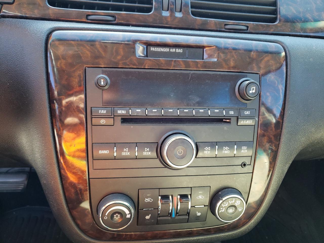 Photo 9 from auction – 2012 CHEVROLET IMPALA LTZ with VIN 2G1WC5E3XC1171065