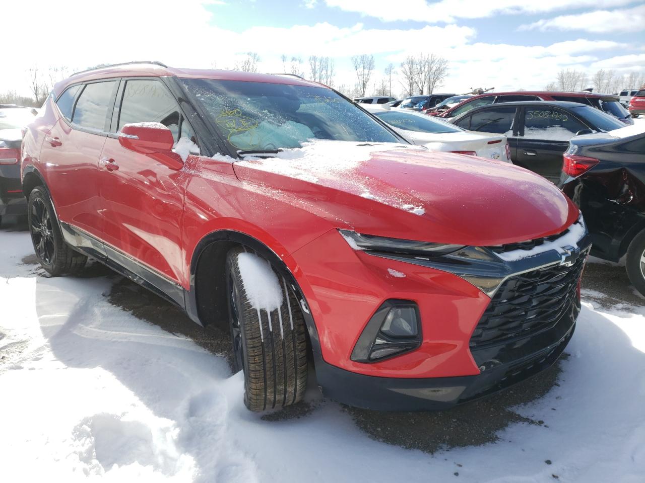 CHEVROLET BLAZER RS 2020 with VIN 3GNKBKRS2LS538111 - Photo from auction