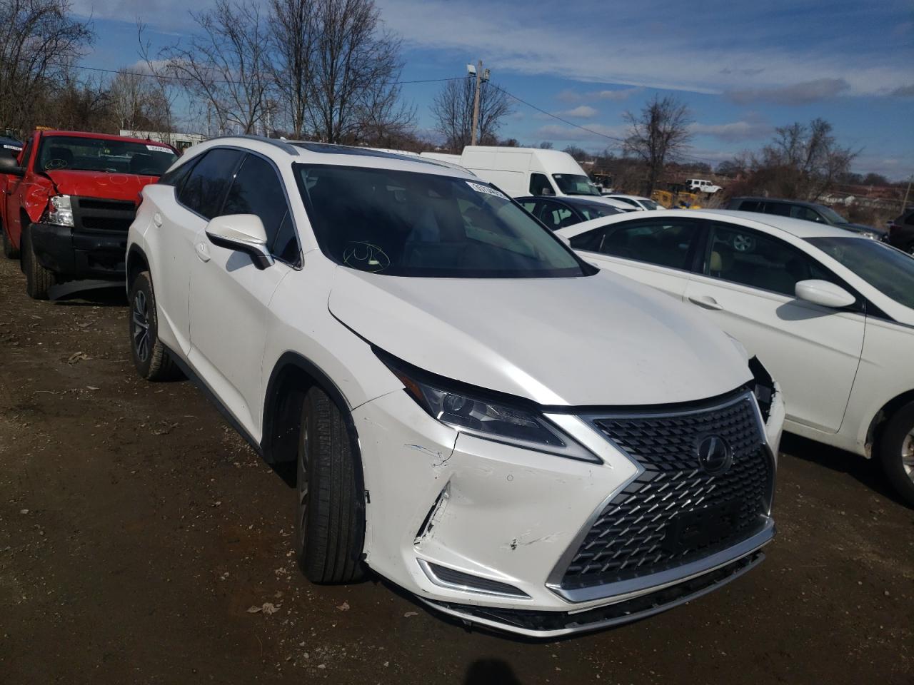 LEXUS RX 350 2021 with VIN 2T2HZMDA6MC284048 - Photo from auction