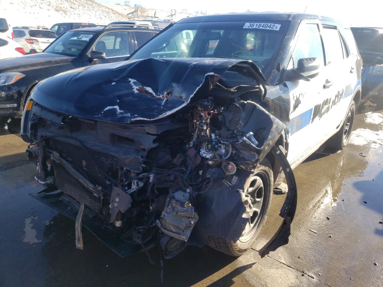Photo 2 from auction – 2015 FORD EXPLORER P with VIN 1FM5K8AR6FGC67652