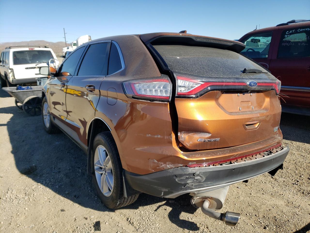 Photo 3 from auction – 2017 FORD EDGE SEL with VIN 2FMPK4J97HBC69115