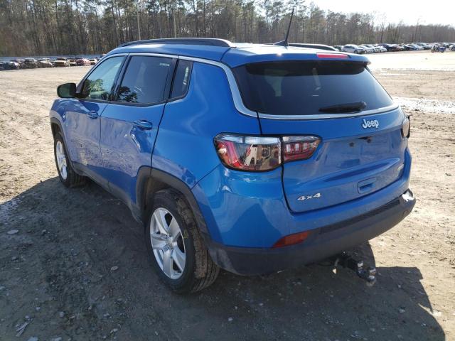Photo 3 from auction – 2022 JEEP COMPASS LA with VIN 3C4NJDBB0NT105012