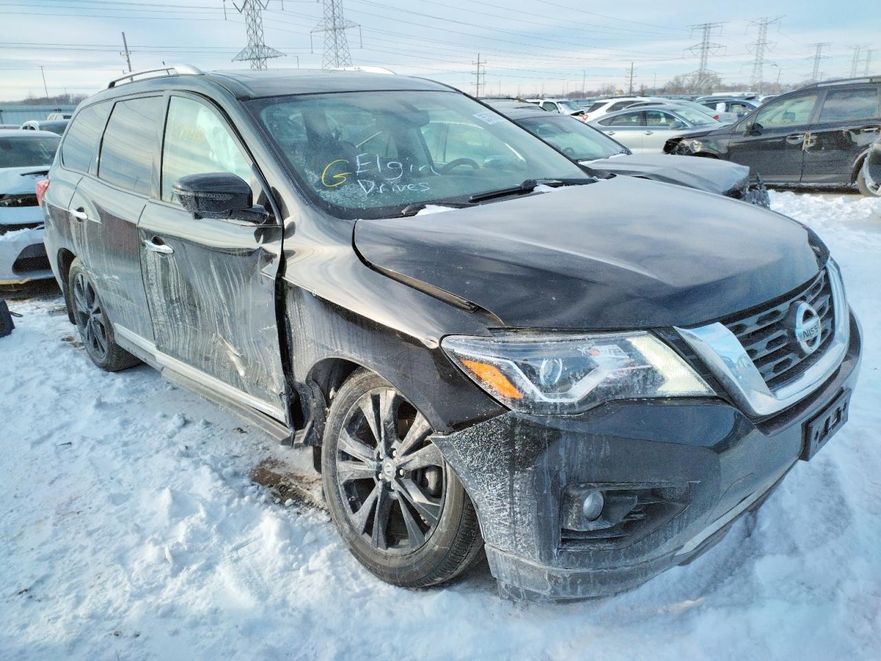 NISSAN PATHFINDER 2017 with VIN 5N1DR2MM2HC667769 - Photo from auction