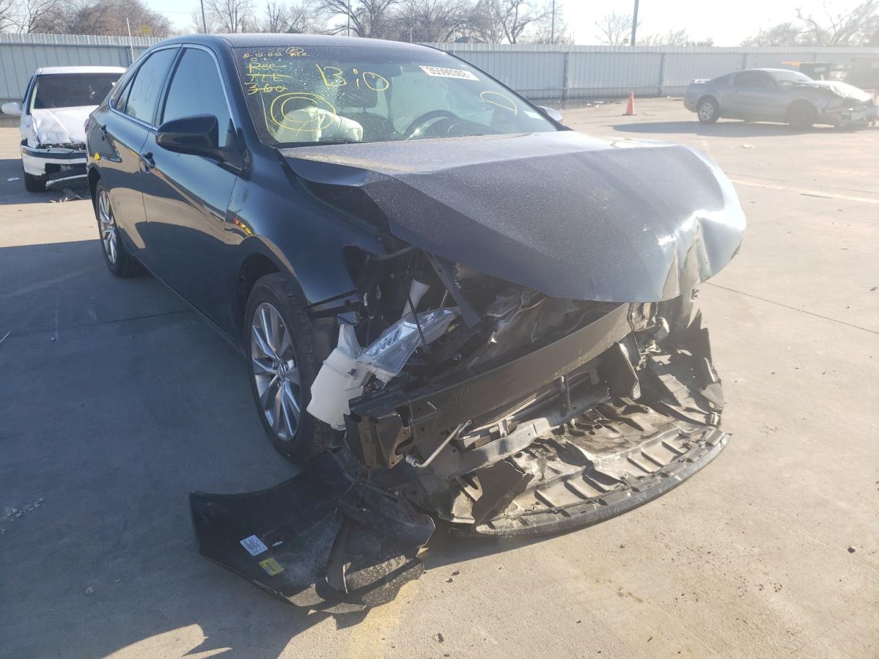 TOYOTA CAMRY LE 2015 with VIN 4T4BF1FK5FR510482 - Photo from auction