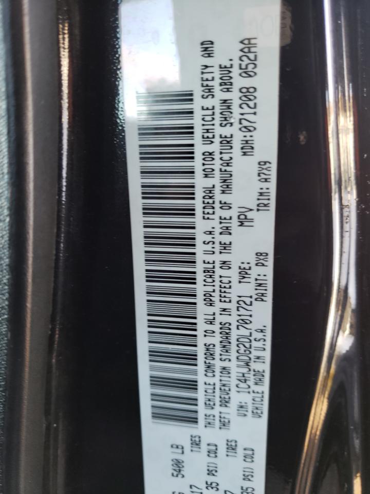 Photo 10 from auction – 2013 JEEP WRANGLER U with VIN 1C4HJWDG2DL701721