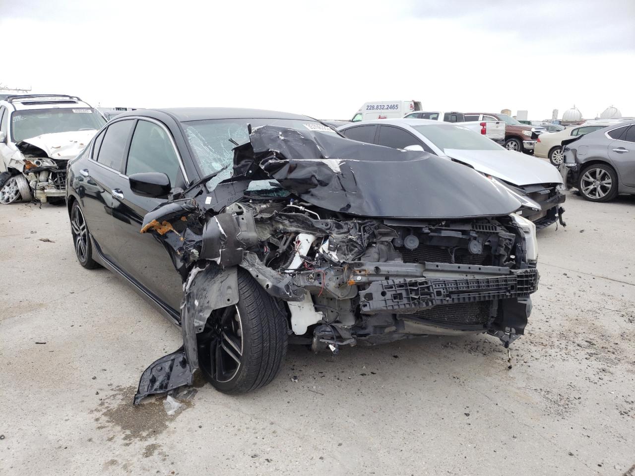 HONDA ACCORD SPO 2016 with VIN 1HGCR2F52GA093370 - Photo from auction