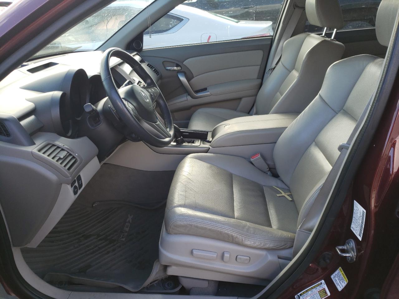 Photo 5 from auction – 2011 ACURA RDX TECHNO with VIN 5J8TB1H5XBA004021