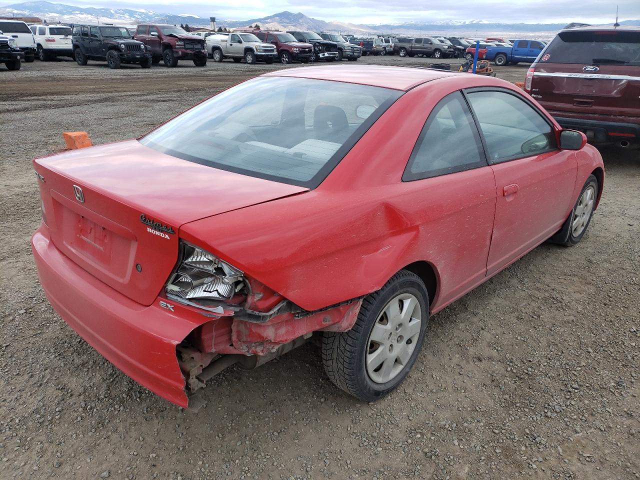 Photo 4 from auction – 2002 HONDA CIVIC EX with VIN 1HGEM22942L081279