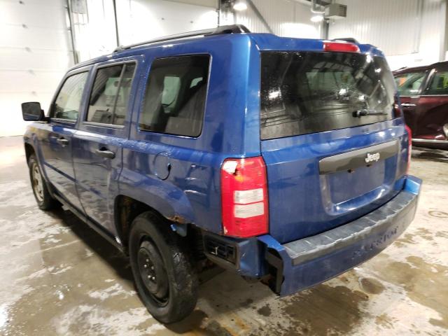 Photo 3 from auction – 2009 JEEP PATRIOT SP with VIN 1J4FT28B89D133608