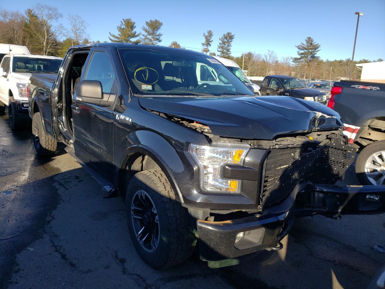 FORD F150 SUPER 2015 with VIN 1FTFW1EF1FFA00784 - Photo from auction