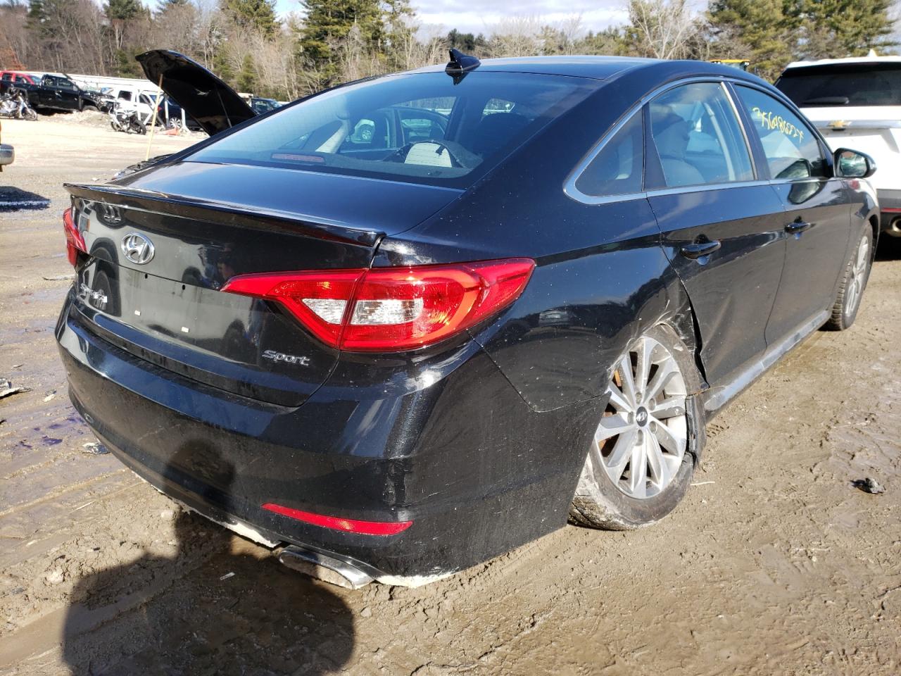 Photo 4 from auction – 2016 HYUNDAI SONATA SPO with VIN 5NPE34AF7GH327032